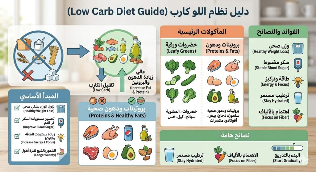 نظام اللو كارب ( low Carb ) لخسارة الوزن whatsapp image 2026 04 16 at 12.52.53 pm