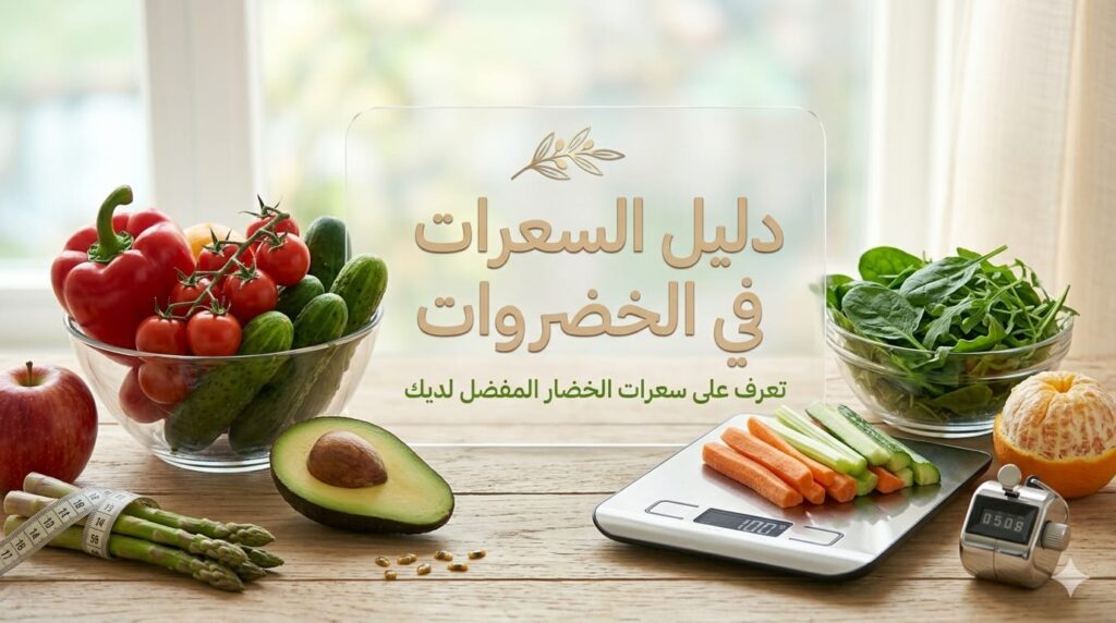 السعرات الحرارية في الخضروات