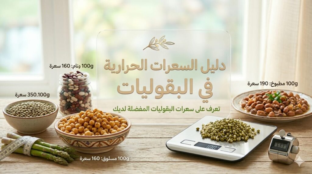 السعرات الحرارية في البقوليات