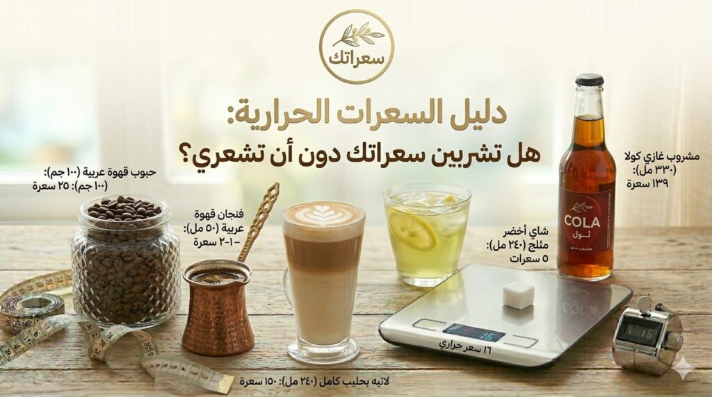دليل السعرات الحرارية في المشروبات